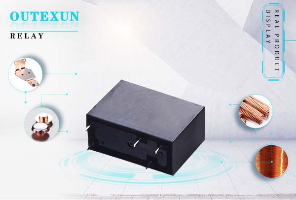 OTX14F1继电器--4脚六脚五脚5脚3V5V9V12V24V48V10A12A常开常闭转换29.5×13×20.6,OUTEXUN,YYH,OTX电磁功率继电器,