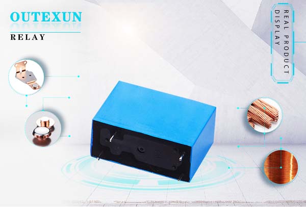 OTX14F1继电器--4脚六脚五脚5脚3V5V9V12V24V48V10A12A常开常闭转换29.5×13×20.6,OUTEXUN,YYH,OTX电磁功率继电器,