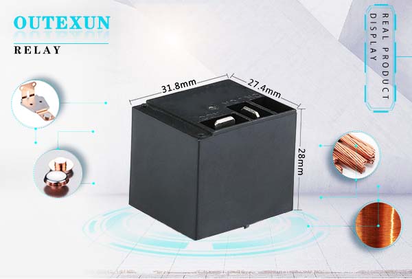 OTX15F3继电器--4脚四脚五脚5脚3V5V9V12V24V48V40A30A1常开常闭转换32x 27.5x 19.3,OUTEXUN,YYH,OTX电磁功率继电器,