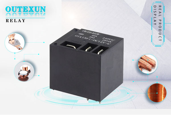 OTX15F3继电器--4脚四脚五脚5脚3V5V9V12V24V48V40A30A1常开常闭转换32x 27.5x 19.3,OUTEXUN,YYH,OTX电磁功率继电器,