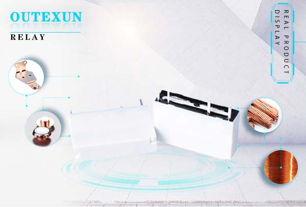 OTX49F继电器--4脚四脚3V5V9V12V24V48V5A常开20.0×5.0×12.5,OUTEXUN,YYH,OTX电磁功率继电器,超薄超小继电器