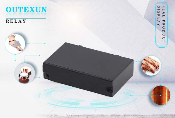 OTX49F继电器--4脚四脚3V5V9V12V24V48V5A常开20.0×5.0×12.5,OUTEXUN,YYH,OTX电磁功率继电器,超薄超小继电器