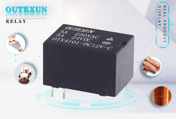 OTX4101继电器--五脚5脚3V5V9V12V24V48V20A7A转换15.5×10.51×11.8mm,OUTEXUN,YYH,OTX电磁功率继电器,超小型继电器信号继电器